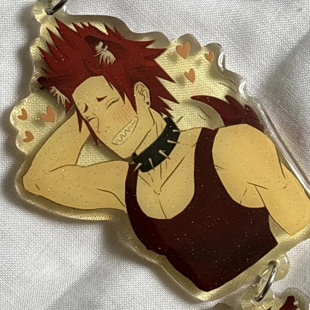 My Hero Academia Eijiro Kirishima Acrylic‎ Keychain Anime